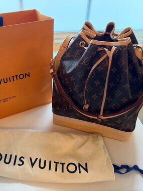 PRISTINE Louis Vuitton Monogram Noé GM - Large Bucket Bag